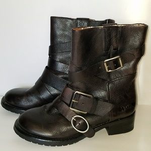 Lucky Brand ankle combat boots